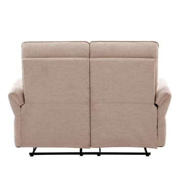 Reclinersoffa Ravdal 2-sits med elektrisk mekanism - ljusbrun - Möbler - Vardagsrum - Soffor - Reclinersoffor & Biosoffor