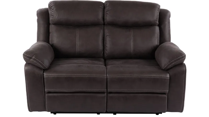 Reclinersoffa Rindal 2 Sits Manuell - brungrå - Möbler - Vardagsrum - Soffor - Reclinersoffor & Biosoffor