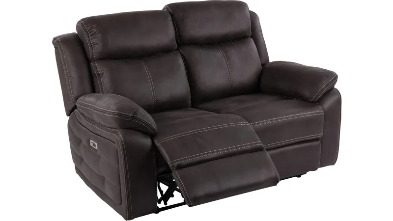 Reclinersoffa Rindal 2 Sits Manuell, brungrå