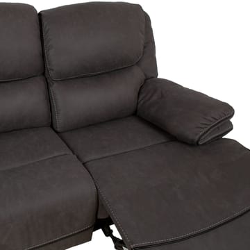 Reclinersoffa Sälmar 2-sits med manuell mekanism - grå - Möbler - Vardagsrum - Soffor - Reclinersoffor & Biosoffor
