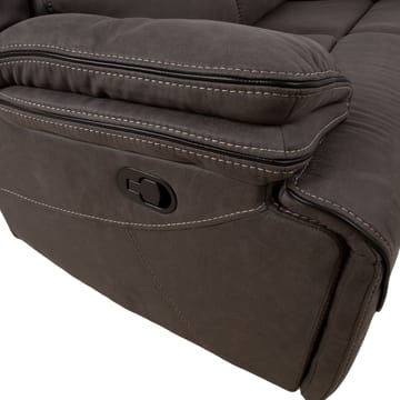 Reclinersoffa Sälmar 2-sits med manuell mekanism - grå - Möbler - Vardagsrum - Soffor - Reclinersoffor & Biosoffor