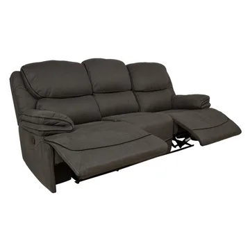 Reclinersoffa Sälmar 3-sits med manuell mekanism - grå - Möbler - Vardagsrum - Soffor - Reclinersoffor & Biosoffor