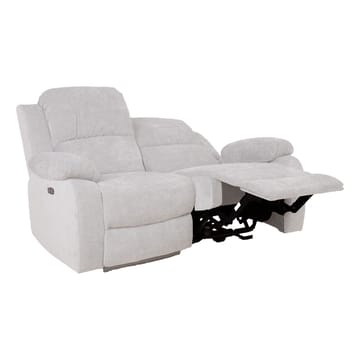 Reclinersoffa Tränor 2-sits med elektrisk mekanism - naturvit - Möbler - Vardagsrum - Soffor - Reclinersoffor & Biosoffor