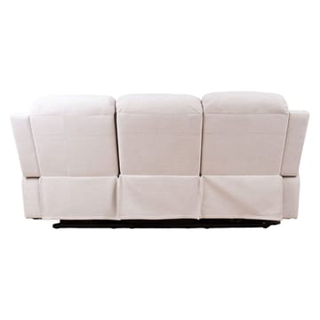 Reclinersoffa Tränor 3-sits med elektrisk mekanism - naturvit - Möbler - Vardagsrum - Soffor - Reclinersoffor & Biosoffor