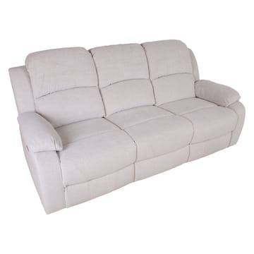 Reclinersoffa Tränor 3-sits med elektrisk mekanism - naturvit - Möbler - Vardagsrum - Soffor - Reclinersoffor & Biosoffor