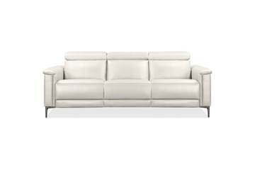 Reclinersoffa utan hörn Loft24 3-sitssoffa Lund Cream White - Möbler - Vardagsrum - Soffor - Reclinersoffor & Biosoffor