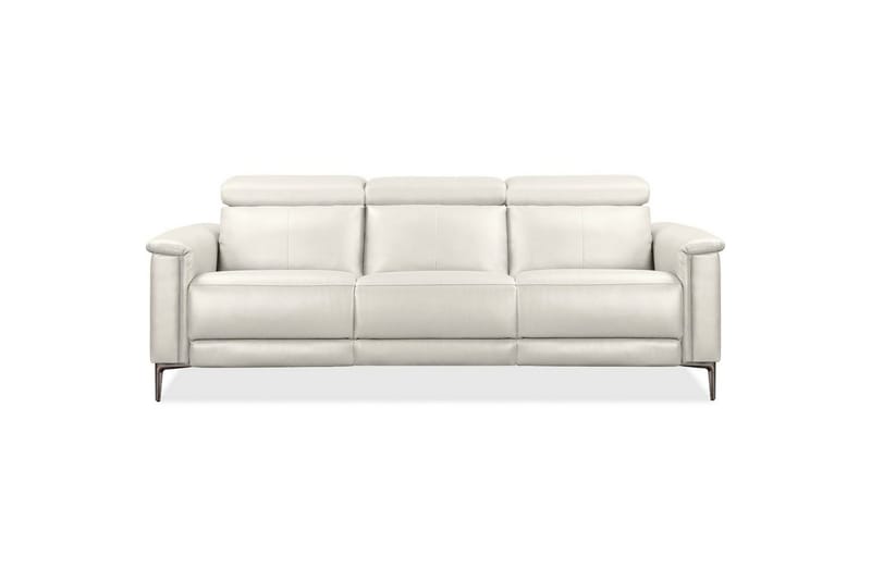 Reclinersoffa utan hörn Loft24 3-sitssoffa Lund Cream White - Möbler - Vardagsrum - Soffor - Reclinersoffor & Biosoffor