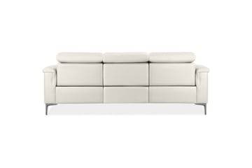 Reclinersoffa utan hörn Loft24 3-sitssoffa Lund Cream White - Möbler - Vardagsrum - Soffor - Reclinersoffor & Biosoffor