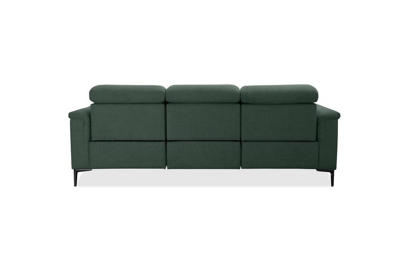 Reclinersoffa utan hörn Loft24 3-sitssoffa Lund Dark Green - Möbler - Vardagsrum - Soffor - Reclinersoffor & Biosoffor