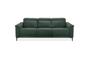 Reclinersoffa utan hörn Loft24 3-sitssoffa Lund Dark Green - Möbler - Vardagsrum - Soffor - Reclinersoffor & Biosoffor
