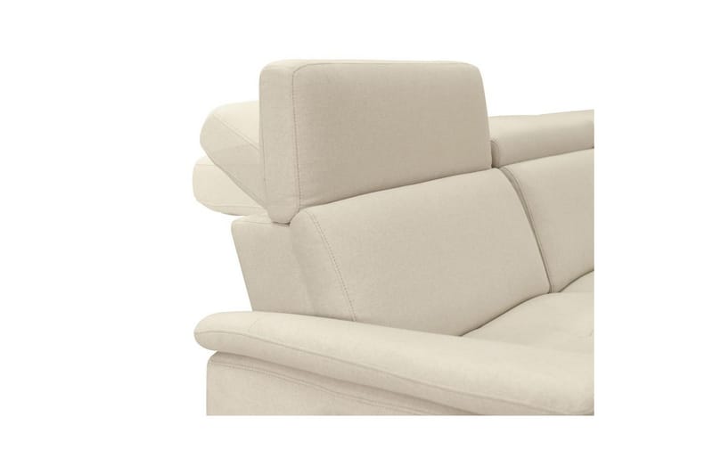 Reclinersoffa utan hörn Loft24 3-sitssoffa Rayland Vit - Möbler - Vardagsrum - Soffor - Reclinersoffor & Biosoffor