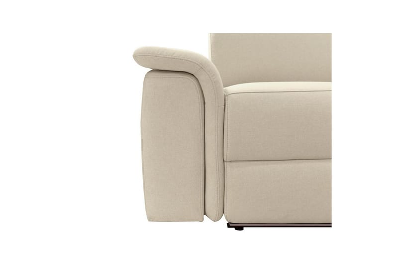 Reclinersoffa utan hörn Loft24 3-sitssoffa Rayland Vit - Möbler - Vardagsrum - Soffor - Reclinersoffor & Biosoffor