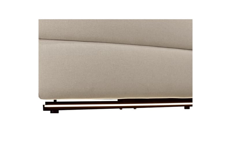 Reclinersoffa utan hörn Loft24 3-sitssoffa Rayland Vit - Möbler - Vardagsrum - Soffor - Reclinersoffor & Biosoffor
