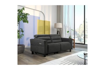 Reclinersoffa utan hörn Loft24 Carpari Reclinersoffa 2-sits Grey Belfast fabric - Möbler - Vardagsrum - Soffor - Reclinersoffor & Biosoffor