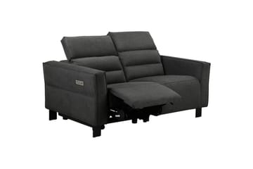 Reclinersoffa utan hörn Loft24 Carpari Reclinersoffa 2-sits Grey Belfast fabric - Möbler - Vardagsrum - Soffor - Reclinersoffor & Biosoffor