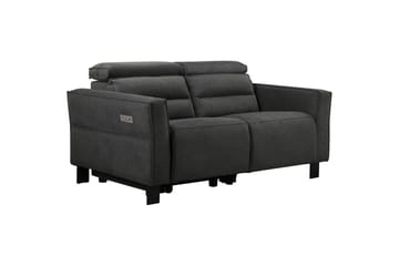 Reclinersoffa utan hörn Loft24 Carpari Reclinersoffa 2-sits Grey Belfast fabric - Möbler - Vardagsrum - Soffor - Reclinersoffor & Biosoffor