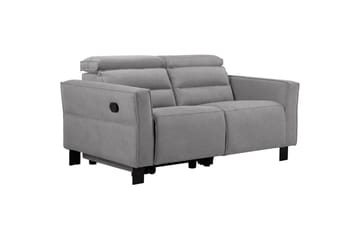Reclinersoffa utan hörn Loft24 Carpari Reclinersoffa 2-sits Grey Belfast fabric - Möbler - Vardagsrum - Soffor - Reclinersoffor & Biosoffor
