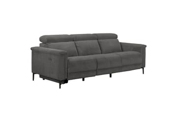 Reclinersoffa utan hörn Loft24 Lund Reclinersoffa 3-sits Grå - Möbler - Vardagsrum - Soffor - Reclinersoffor & Biosoffor