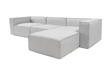 Redlands Soffa med Divan 3-sits - Grå - Möbler - Vardagsrum - Soffor - Divansoffa & schäslong