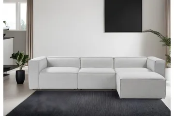 Redlands Soffa med Divan 3-sits - Grå - Möbler - Vardagsrum - Soffor - Divansoffa & schäslong