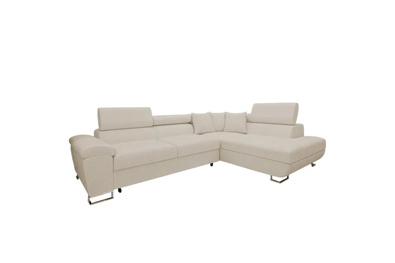 Reginia Soffa med Schäslong 3-sits, Beige