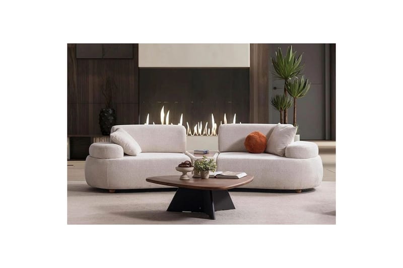 Rio Soffa 2-sits - Krämvit - Möbler - Vardagsrum - Soffor - 2-sits soffor