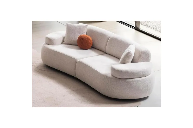 Rio Soffa 3-sits - Krämvit - Möbler - Vardagsrum - Soffor - 3-sits soffor