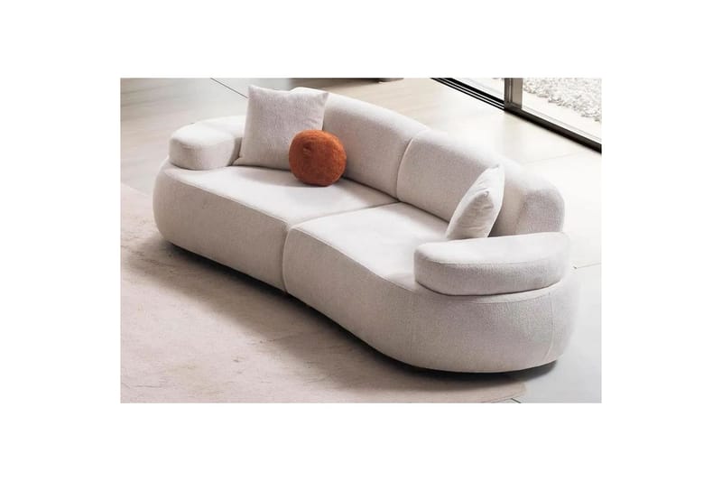 Rio Soffa 3-sits - Krämvit - Möbler - Vardagsrum - Soffor - 3-sits soffor