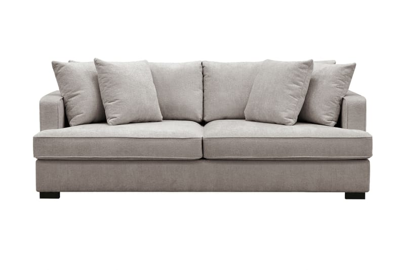 Rossita 3-sits Djup Soffa i Chenille - Grå / Brun - Möbler - Vardagsrum - Soffor - 3-sits soffor