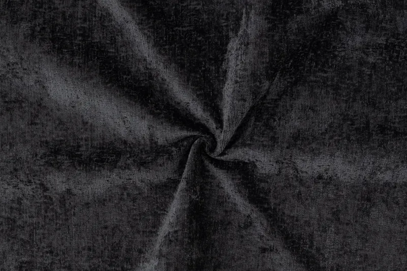 Rossita 3-sits Djup Soffa i Chenille - Svart - Möbler - Vardagsrum - Soffor - 3-sits soffor