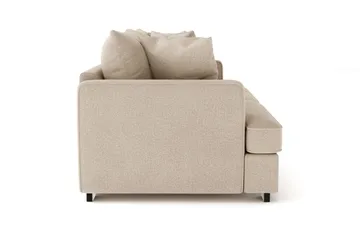 Rossita 3-sits Djup Soffa i Tyg - Beige - Möbler - Vardagsrum - Soffor - 3-sits soffor
