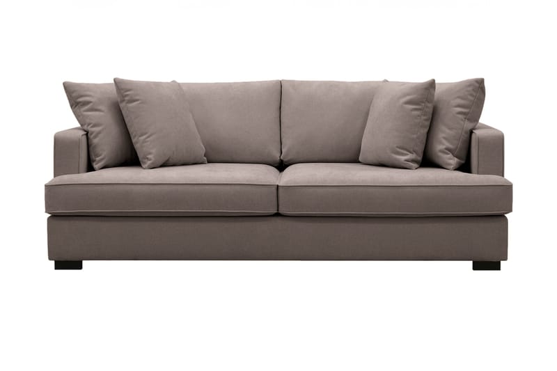Rossita 3-sits Djup Tygsoffa - Brun - Möbler - Vardagsrum - Soffor - 3-sits soffor