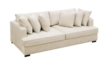Rossita 4-sits Djup Soffa i Chenille - Beige - Möbler - Vardagsrum - Soffor - 4-sits soffor