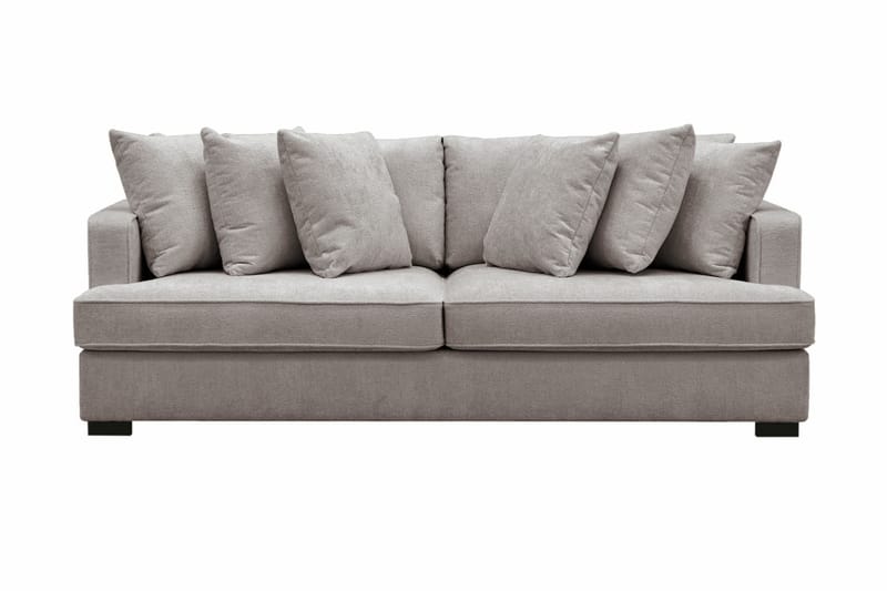 Rossita 4-sits Djup Soffa i Chenille - Grå / Brun - Möbler - Vardagsrum - Soffor - 4-sits soffor