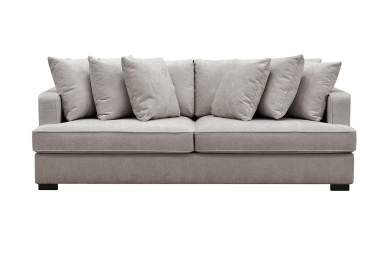 Rossita 4-sits Djup Soffa i Chenille - Grå / Brun - Möbler - Vardagsrum - Soffor - 4-sits soffor