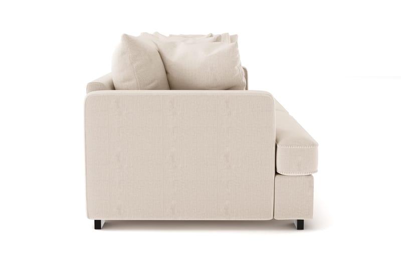 Rossita 4-sits Djup Soffa i Manchester - Beige - Möbler - Vardagsrum - Soffor - 4-sits soffor