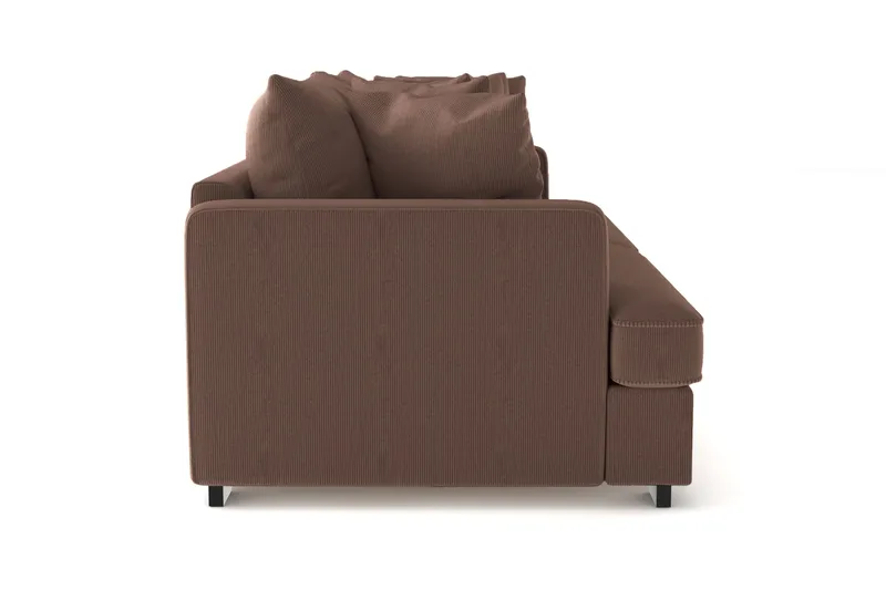 Rossita 4-sits Djup Soffa i Manchester - Brun - Möbler - Vardagsrum - Soffor - 4-sits soffor