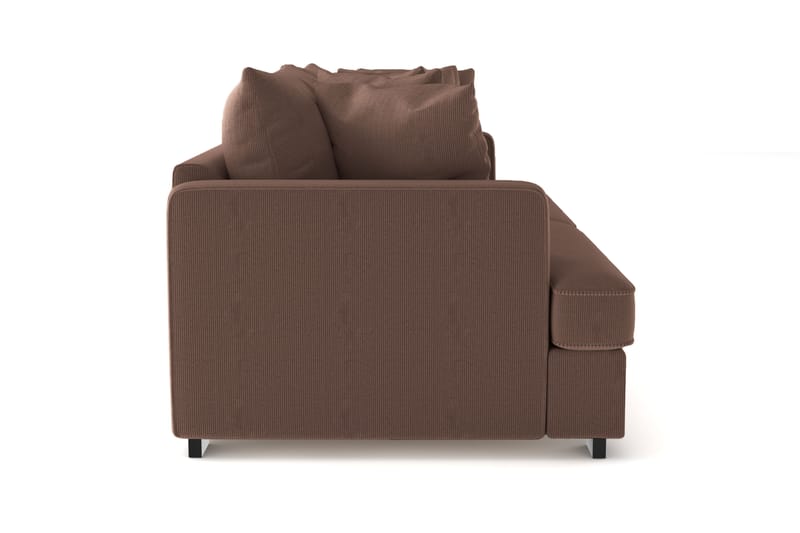 Rossita 4-sits Djup Soffa i Manchester - Brun - Möbler - Vardagsrum - Soffor - 4-sits soffor