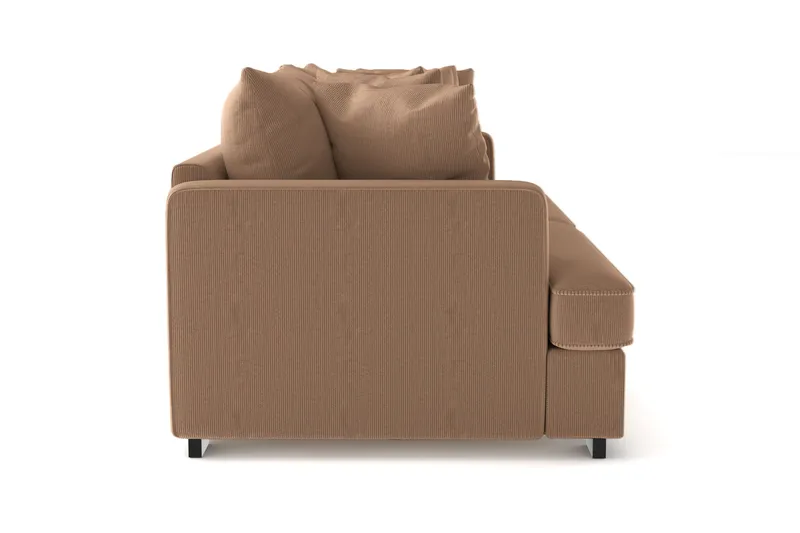 Rossita 4-sits Djup Soffa i Manchester - Brun - Möbler - Vardagsrum - Soffor - 4-sits soffor