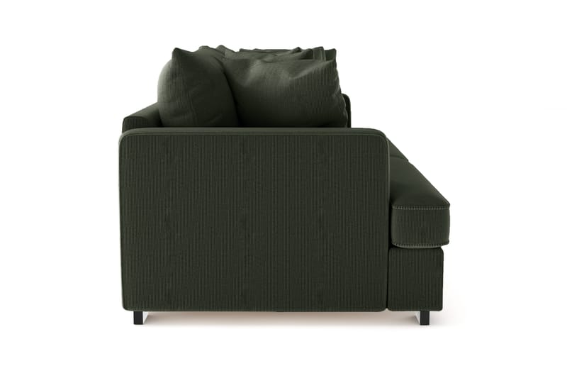 Rossita 4-sits Djup Soffa i Manchester - Mörkgrön - Möbler - Vardagsrum - Soffor - 4-sits soffor
