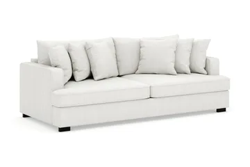 Rossita 4-sits Djup Soffa i Manchester - Offwhite - Möbler - Vardagsrum - Soffor - Sammetssoffor