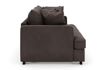 Rossita 4-sits Djup Soffa i Manchester - Taupe - Möbler - Vardagsrum - Soffor - 4-sits soffor