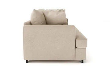 Rossita 4-sits Djup Soffa i Tyg - Beige - Möbler - Vardagsrum - Soffor - 4-sits soffor
