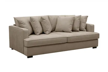 Rossita 4-sits Djup Tygsoffa - Brun - Möbler - Vardagsrum - Soffor - 4-sits soffor