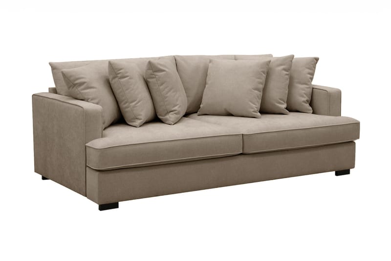 Rossita 4-sits Djup Tygsoffa - Brun - Möbler - Vardagsrum - Soffor - 4-sits soffor