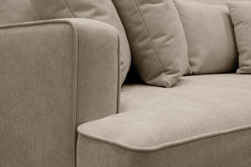 Rossita 4-sits Djup Tygsoffa - Brun - Möbler - Vardagsrum - Soffor - 4-sits soffor