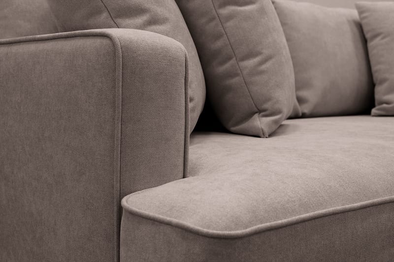Rossita 4-sits Djup Tygsoffa - Brun - Möbler - Vardagsrum - Soffor - 4-sits soffor