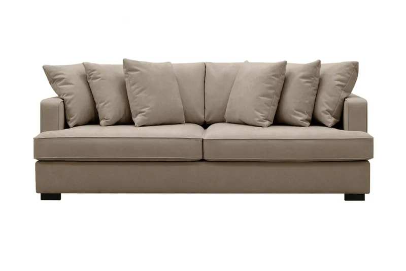 Rossita 4-sits Djup Tygsoffa - Brun - Möbler - Vardagsrum - Soffor - 4-sits soffor