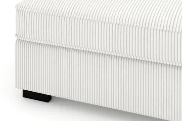 Rossita 4-sits Vänstervänd L-formad Djup Schäslongsoffa i Manchester - Offwhite - Möbler - Vardagsrum - Soffor - Divansoffa & schäslong