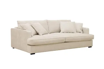 Rossita Lyx 2,5-sits Extra djup Soffa i Chenille - Beige - Möbler - Vardagsrum - Soffor - 3-sits soffor